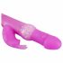 SMILE Pearly Rabbit - Beaded Vibrator (Pink) 