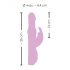 SMILE Pearly Rabbit - bead vibrator (pink)