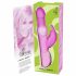 SMILE Pearly Rabbit - Beaded Vibrator (Pink) 