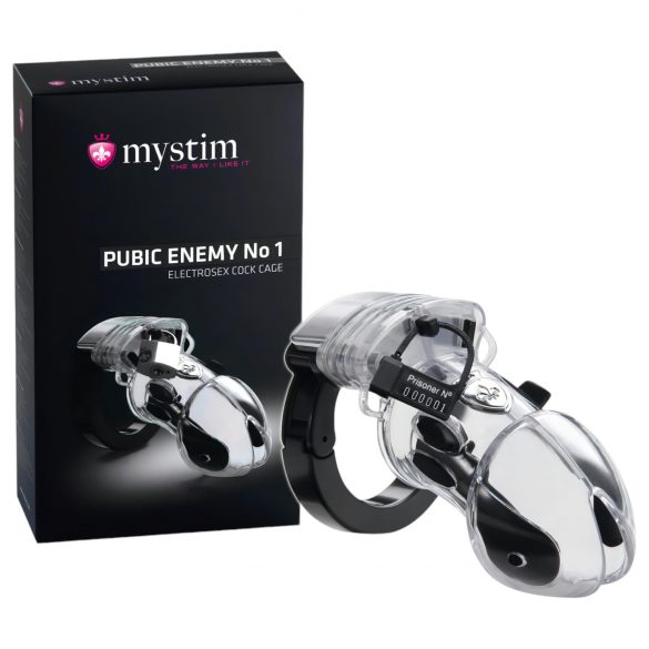 Mystim Pubic Enemy No 1 - Electric Penis Cage 