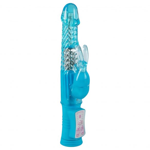 You2Toys - Sugar Babe - Beaded Rabbit Vibrator (Blue) 