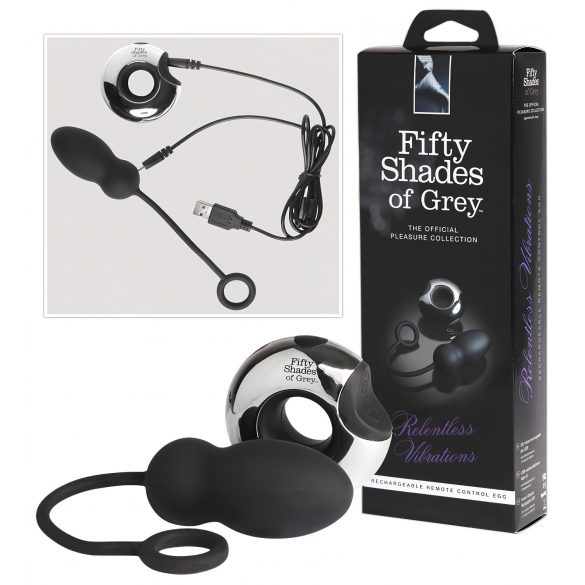 Fifty Shades of Grey - Luxury Vibrating Egg (USB) 