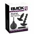 Black Velvet Anal Set (4-Piece) 