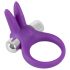 SMILE Rabbit - Vibrating Penis Ring (Purple) 