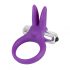 SMILE Rabbit - Vibrating Penis Ring (Purple) 