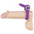 SMILE Rabbit - Vibrating Penis Ring (Purple) 