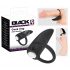 Black Velvet Finger Vibrator (Black) 