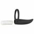 Black Velvet Finger Vibrator (Black) 