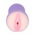 You2Toys - Gina - Vibrating Vagina (Natural-Purple) 