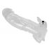 Crystal Skin - Vibrating Penis Sleeve Extender