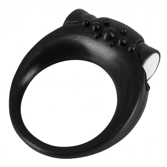 SMILE Stayer - Vibrating Cock Ring (Black) 