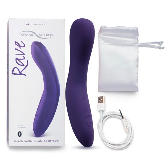 We-Vibe Rave - Smart Rechargeable G-Spot Vibrator (Purple)