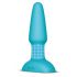 b-Vibe - Rechargeable Beaded Anal Vibrator (Turquoise) 