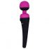 PalmPower Wand - Rechargeable Massage Vibrator (Pink-Black) 