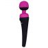 PalmPower Wand - Rechargeable Massager Vibrator (Pink-Black)