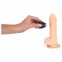 Wireless 7 - Silicone Vibrator (Natural) 