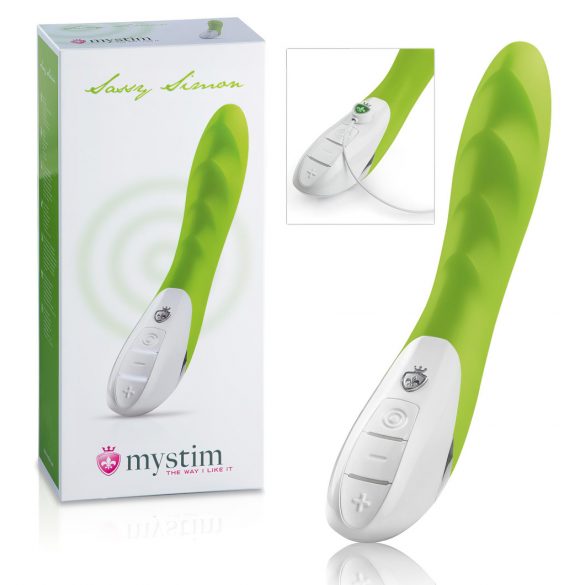 mystim Sassy Simon - Dual-Motor Vibrator (Green) 