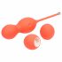 We-Vibe Bloom - Kegel Ball with Interchangeable Weights (Orange) 