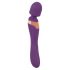 Javida Double - Massage Vibrator (Purple) 