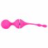 SMILE Love Ball - Vibrating Kegel Ball (Pink) 