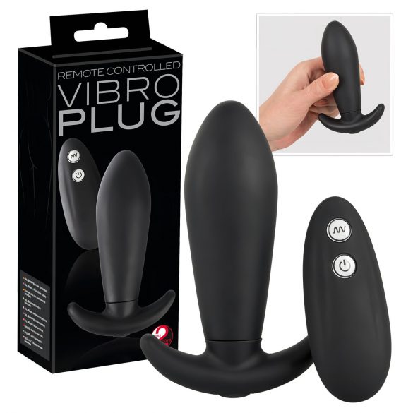 You2Toys - Vibro Plug - Remote Anal Vibrator (Black)