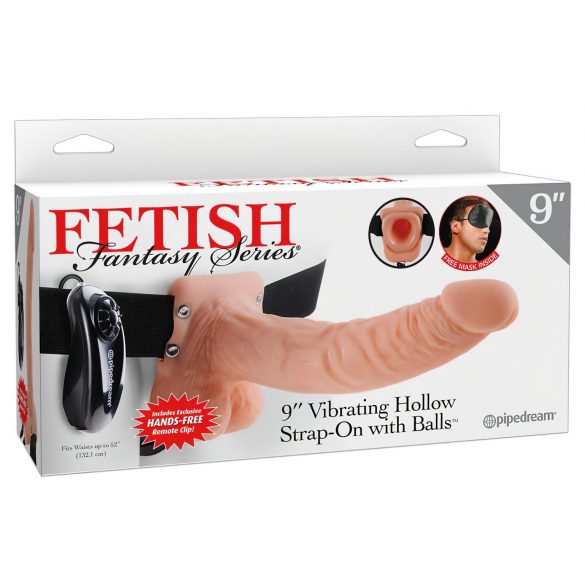 Fetish Strap-on 9 - Strap-on Vibrator (Natural) 