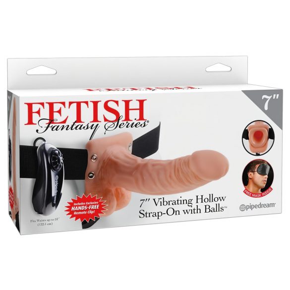 Fetish Strap-on 7 - Strap-on Vibrator (Natural) 