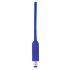 You2Toys - DILATOR - Hollow Silicone Urethral Vibrator - Blue (7mm) 