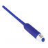 You2Toys - DILATOR - Hollow Silicone Urethral Vibrator - Blue (7mm) 