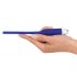 You2Toys - DILATOR - Hollow Silicone Urethral Vibrator - Blue (7mm) 