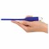 You2Toys - DILATOR - Hollow Silicone Urethral Vibrator - Blue (7mm) 