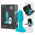 b-Vibe Rimming - Rotating Beaded Anal Vibrator (Teal) 