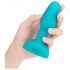 b-Vibe Rimming - Rotating Beaded Anal Vibrator (Teal) 