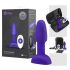 b-Vibe Rimming - Rotating Bead Anal Vibrator (Purple) 