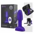 b-Vibe Rimming - Rotating Beaded Anal Vibrator (Purple)