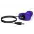 b-Vibe Rimming - Rotating Bead Anal Vibrator (Purple) 