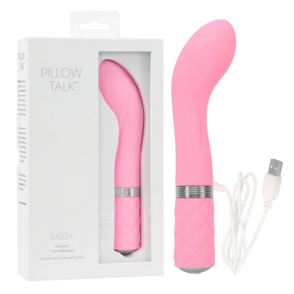 Pillow Talk Sassy - Rechargeable G-Spot Vibrator (Pink) 