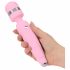 Pillow Talk Cheeky Wand - Rechargeable Massage Vibrator (Pink) 