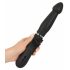 You2Toys - Push it - Rechargeable Thrusting Anal Vibrator (Black) 