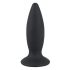 Black Velvet M - Rechargeable, Intermediate Anal Vibrator - Standard (Black) 