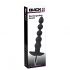 Black Velvet - Rechargeable 5-Bead Anal Vibrator (Black) 