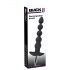 Black Velvet - Rechargeable 5-Bead Anal Vibrator (Black) 