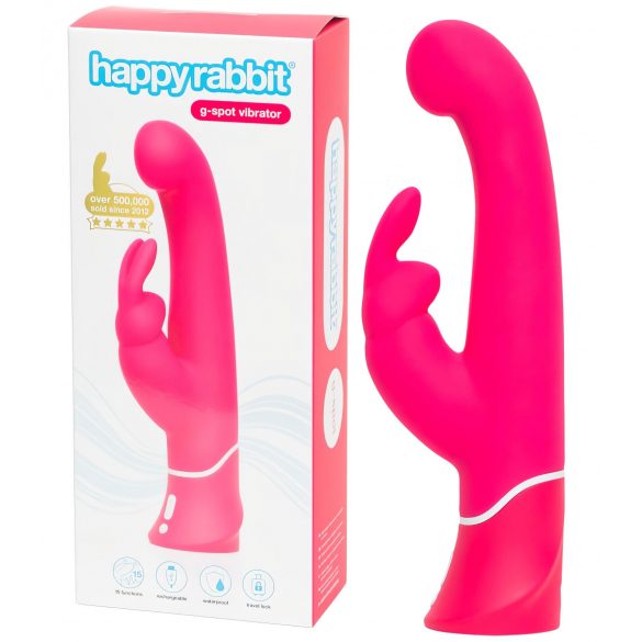 Happyrabbit G-Spot - Waterproof, Clitoral Vibrator (Pink)