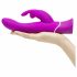 Happyrabbit Curve - Waterproof, Rechargeable Rabbit Vibrator (Purple)