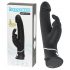 Happyrabbit Realistic - Waterproof Rechargeable Clitoral Vibrator (Black) 