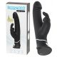 Happyrabbit Realistic - Waterproof Rechargeable Clitoral Vibrator (Black) 