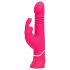 Happyrabbit Thrusting - Rechargeable Thrusting Vibrator with Clitoral Arm (Pink)