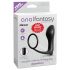 Anal Fantasy - Vibrating Anal Finger with Cock Ring (Black) 