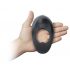 Atom Plus Dual-Motor Vibrating Cock Ring (Black) 