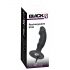 Black Velvet - Rechargeable Penis Anal Vibrator (Black) 